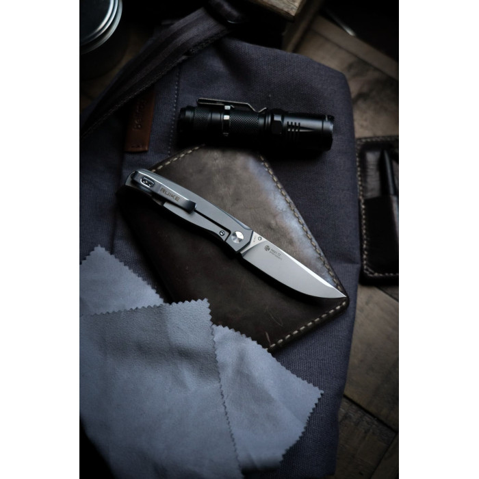 Ніж складаний Ruike M661-TZ, (7.4 см) steel 154СМ / G10 чорний (M661-TZ)