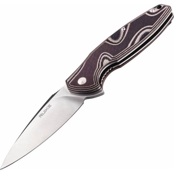 Ніж складаний Ruike Fang P105-K, (9.2 см) 14C28N / G10 сірий (P105-K)