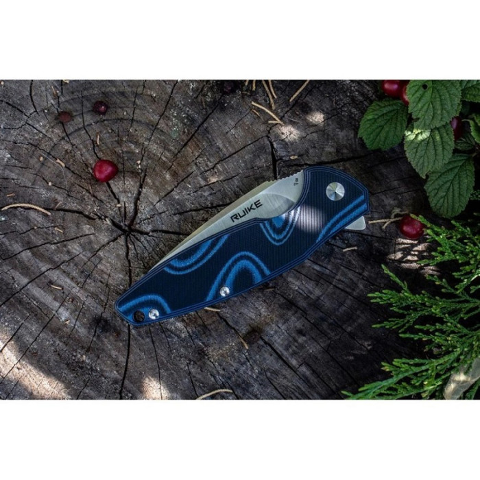 Ніж складаний Ruike Fang P105-K, (9.2 см) 14C28N / G10 сірий (P105-K)