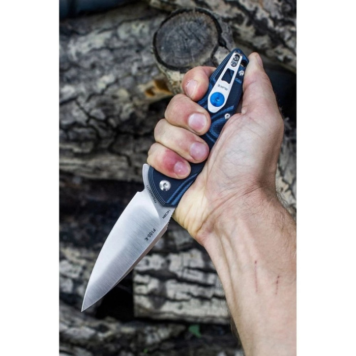 Ніж складаний Ruike Fang P105-K, (9.2 см) 14C28N / G10 сірий (P105-K)