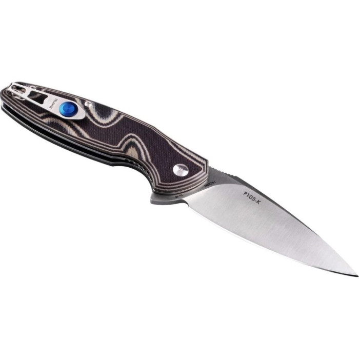 Ніж складаний Ruike Fang P105-K, (9.2 см) 14C28N / G10 сірий (P105-K)