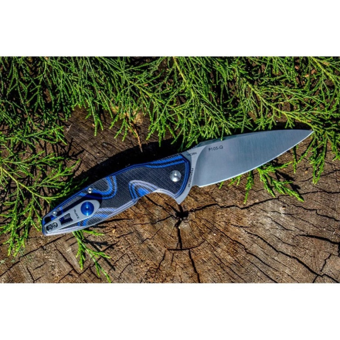 Ніж складаний Ruike Fang P105-K, (9.2 см) 14C28N / G10 сірий (P105-K)