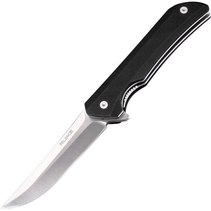 Нож складной Ruike Hussar P121-B, (9.2 см) 14C28N / G10 черный (P121-B)