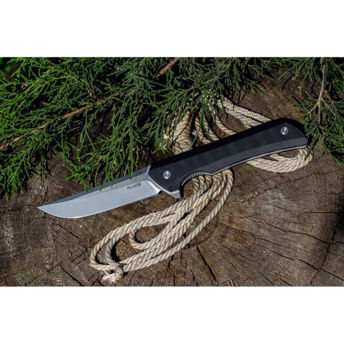 Нож складной Ruike Hussar P121-B, (9.2 см) 14C28N / G10 черный (P121-B)