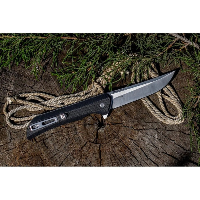 Нож складной Ruike Hussar P121-B, (9.2 см) 14C28N / G10 черный (P121-B)