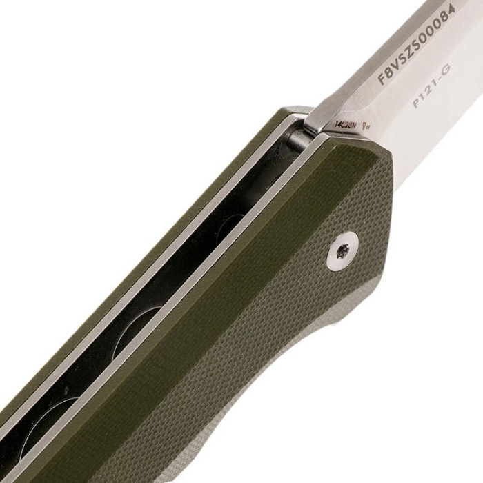 Нож складной Ruike Hussar P121-G, (9.2 см) 14C28N / G10 зеленый (P121-G)