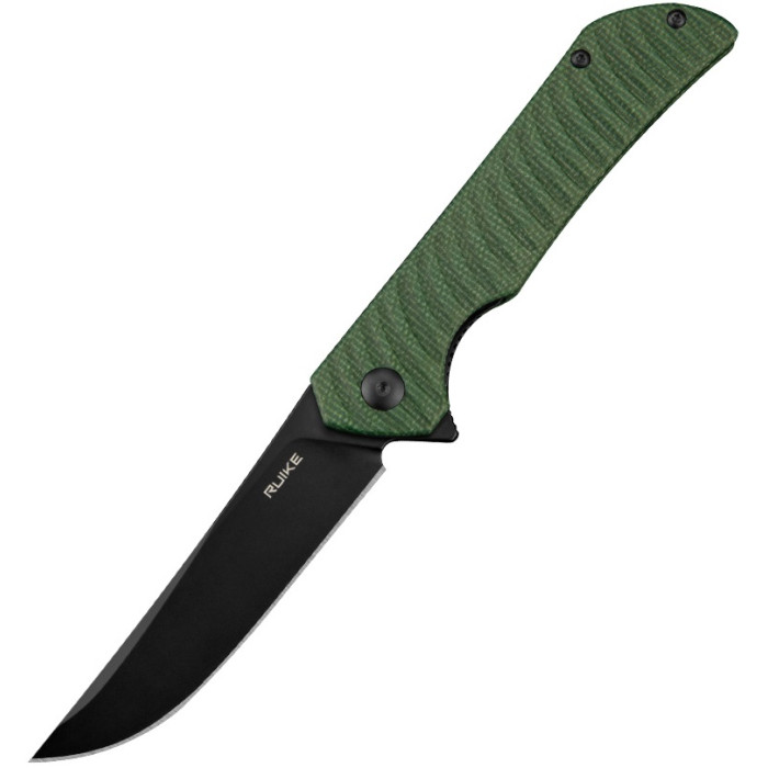 Ніж складаний Ruike P122-MG, (9.2 см) 14C28N / мікарта темно-зелений (P122-MG)