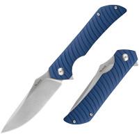 Нож складной Ruike P123-ME, (9.2 см) 14C28N / микарта синий (P123-ME)
