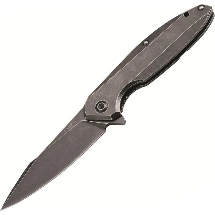 Нож складной Ruike P128-SB, (9.3 см) 14C28N / 3cr14n черный (P128-SB)