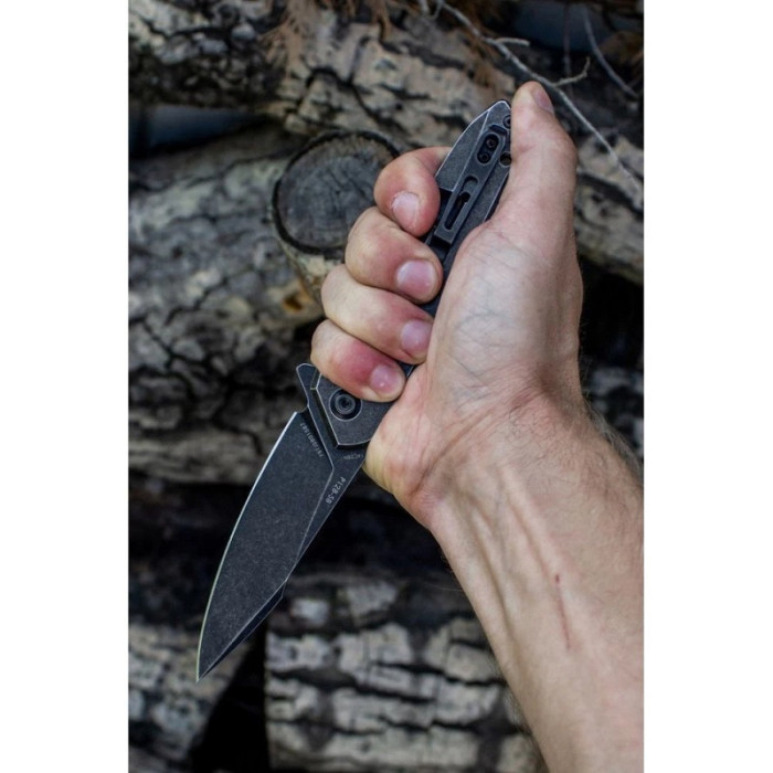 Нож складной Ruike P128-SB, (9.3 см) 14C28N / 3cr14n черный (P128-SB)