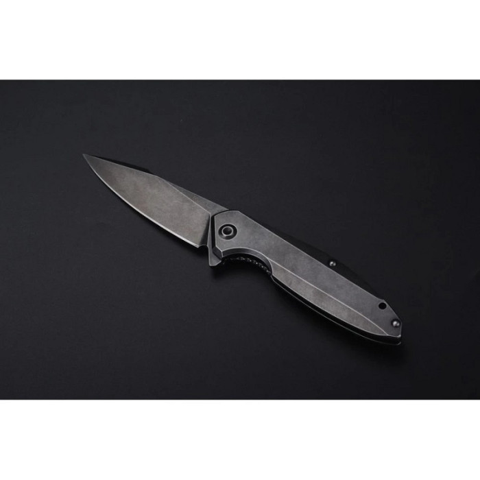 Нож складной Ruike P128-SB, (9.3 см) 14C28N / 3cr14n черный (P128-SB)