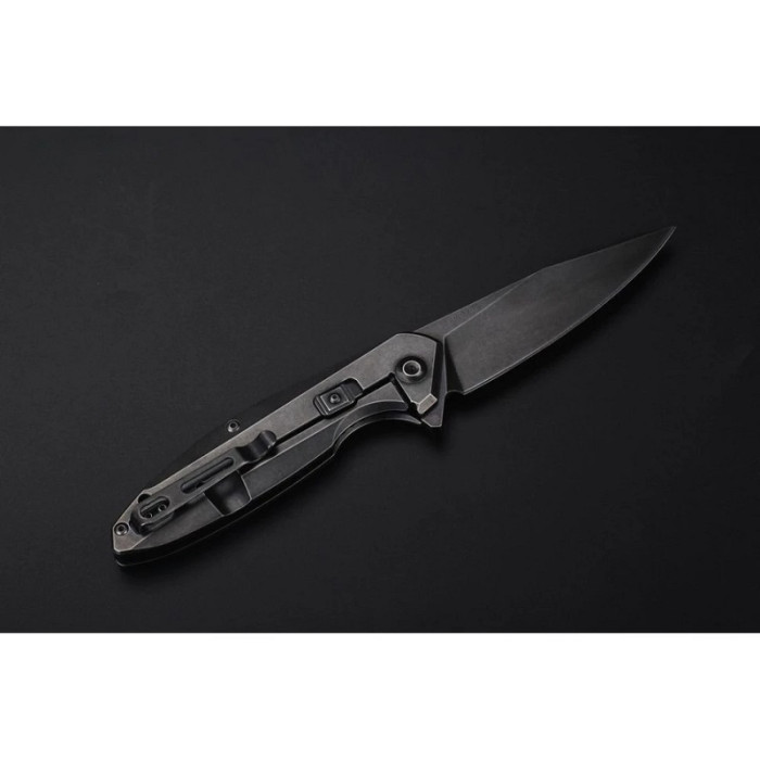 Нож складной Ruike P128-SB, (9.3 см) 14C28N / 3cr14n черный (P128-SB)