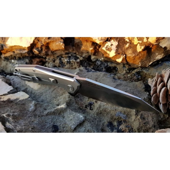 Ніж складаний Ruike P135-SF, (9.2 см) 14C28N / steel 420 сірий (P135-SF)