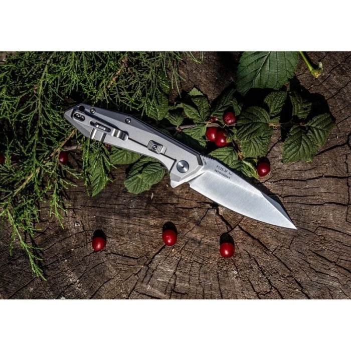 Ніж складаний Ruike P135-SF, (9.2 см) 14C28N / steel 420 сірий (P135-SF)