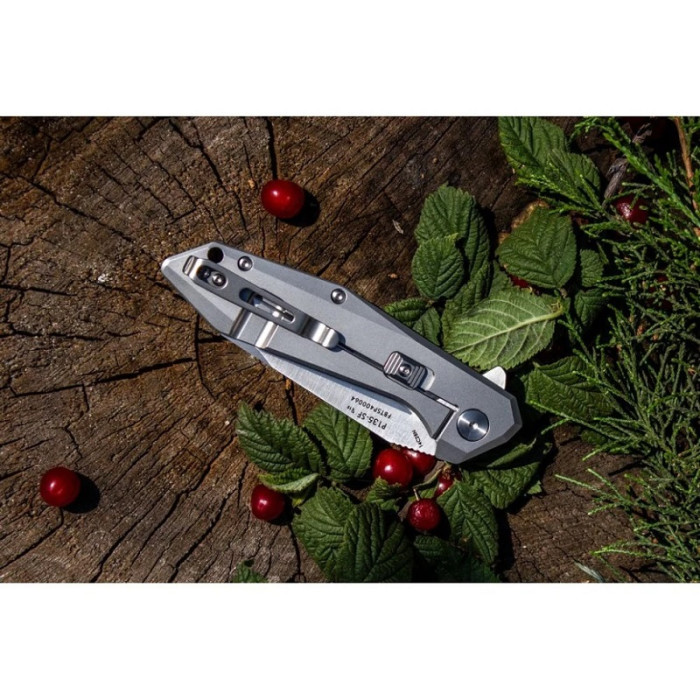 Ніж складаний Ruike P135-SF, (9.2 см) 14C28N / steel 420 сірий (P135-SF)