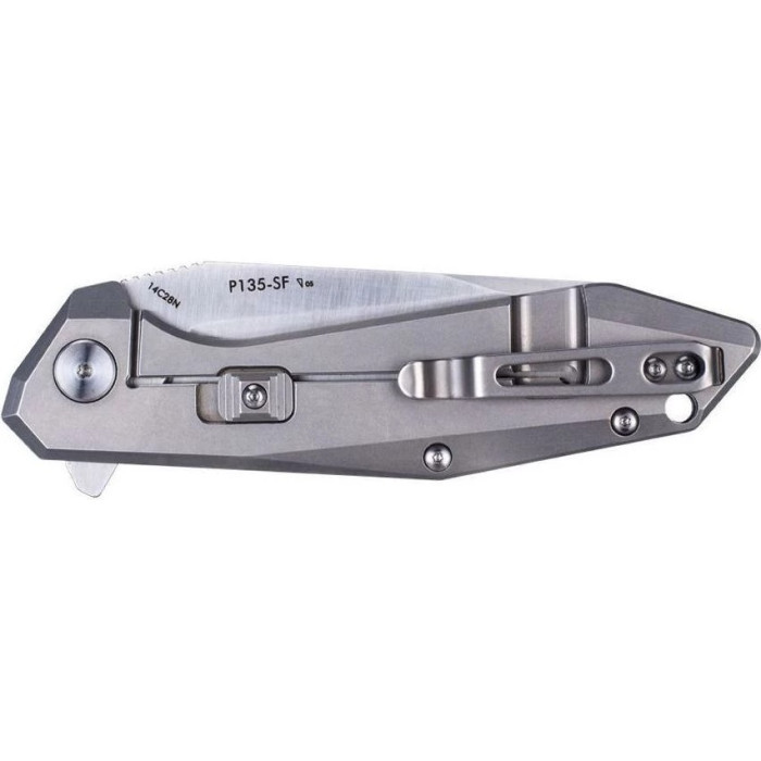 Ніж складаний Ruike P135-SF, (9.2 см) 14C28N / steel 420 сірий (P135-SF)