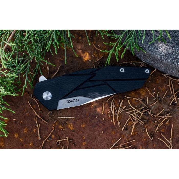 Нож складной Ruike P138-B, (9 см) 14C28N / G10 черный (P138-B)