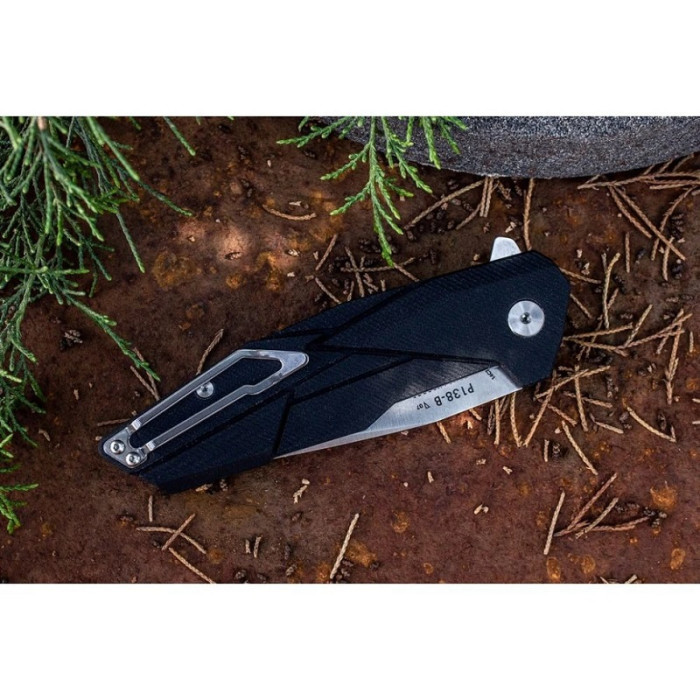 Нож складной Ruike P138-B, (9 см) 14C28N / G10 черный (P138-B)