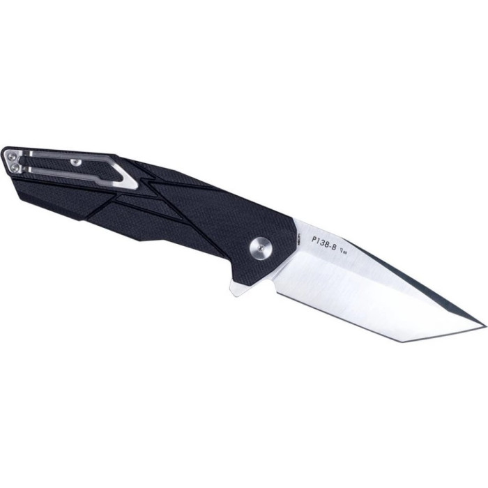 Нож складной Ruike P138-B, (9 см) 14C28N / G10 черный (P138-B)