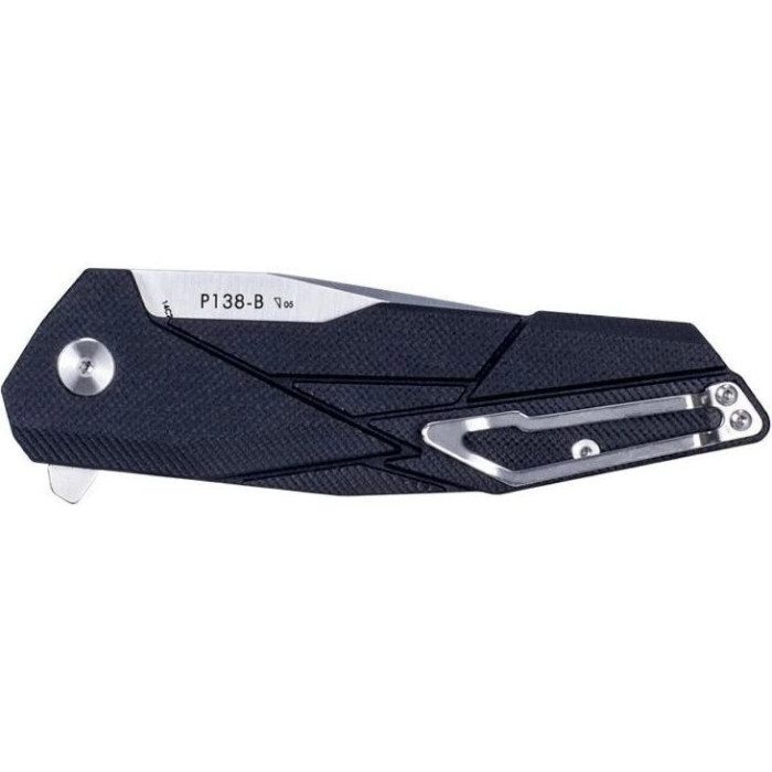 Нож складной Ruike P138-B, (9 см) 14C28N / G10 черный (P138-B)