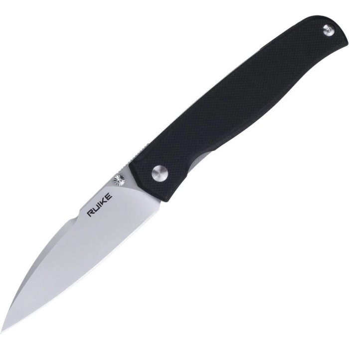 Ніж складаний Ruike P662-B, (7.4 см) 14C28N / G10 чорний (P662-B)