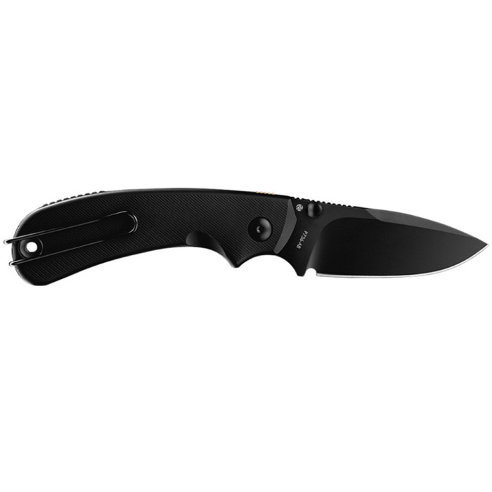 Нож складной Ruike P736-AB, (7.5 см) 14C28N / алюминий, черный (P736-AB)