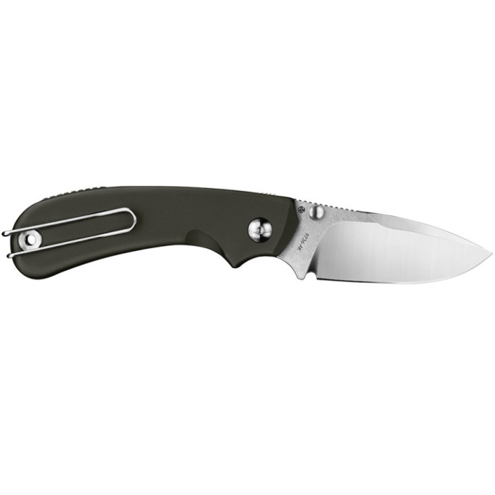 Нож складной Ruike P736-AK, (7.5 см) 14C28N / алюминий, серый (P736-AK)