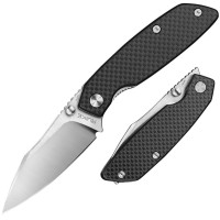 Нож складной Ruike P746-CB, (8 см) 14C28N / G10 черный (P746-CB)