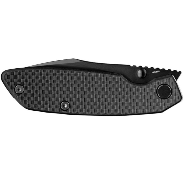 Нож складной Ruike P746-CB2, (8 см) 14C28N / G10 черный (P746-CB2)