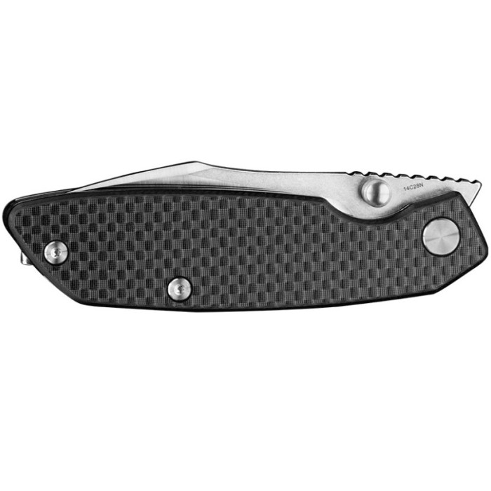 Нож складной Ruike P746-CB, (8 см) 14C28N / G10 черный (P746-CB)