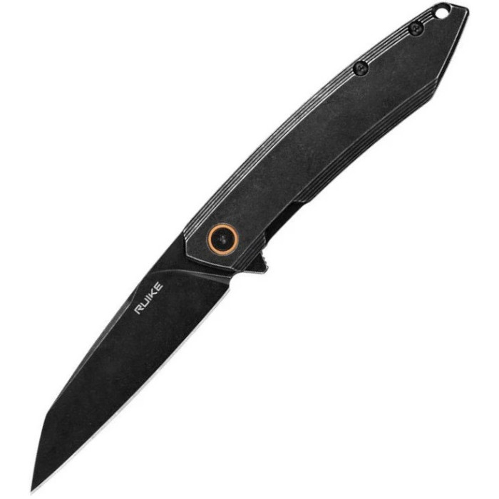 Ніж складаний Ruike P831S-SB, (8.5 см) 14C28N / 3cr14n чорний (P831S-SB)