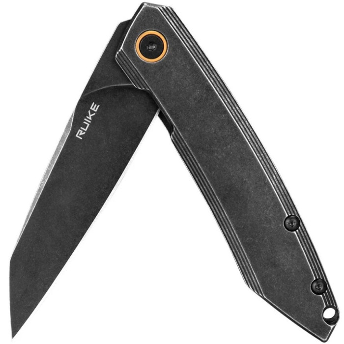 Ніж складаний Ruike P831S-SB, (8.5 см) 14C28N / 3cr14n чорний (P831S-SB)