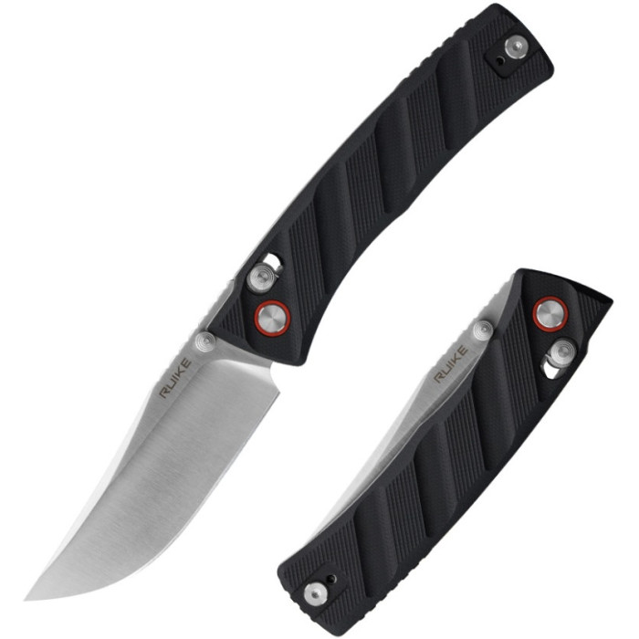 Ніж складаний Ruike P856-B, (7.9 см) 14C28N / G10 чорний (P856-B)