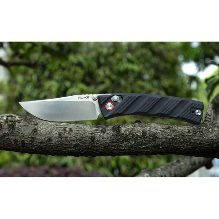 Ніж складаний Ruike P856-B, (7.9 см) 14C28N / G10 чорний (P856-B)