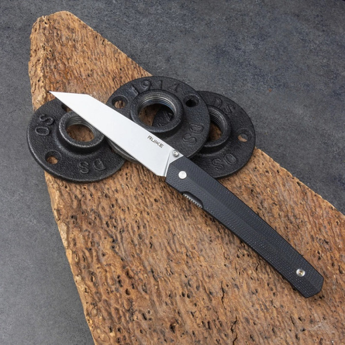 Ніж складаний Ruike Fang P865-B, (9.1 см) 14C28N / G10 чорний (P865-B)
