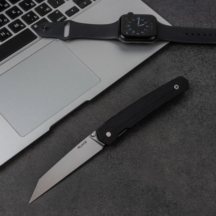 Ніж складаний Ruike Fang P865-B, (9.1 см) 14C28N / G10 чорний (P865-B)
