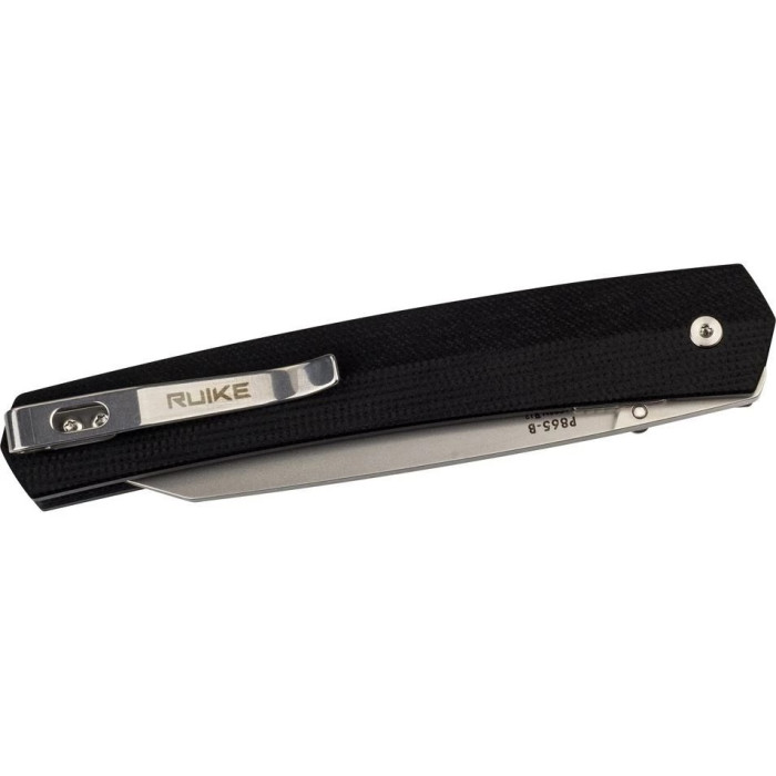Ніж складаний Ruike Fang P865-B, (9.1 см) 14C28N / G10 чорний (P865-B)