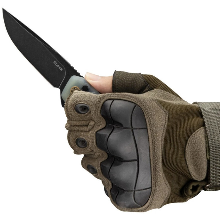 Нож складной Ruike P873-C, (8.8 см) 14C28N / G10 белый (P873-C)