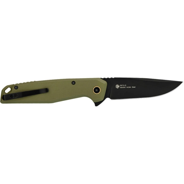 Нож складной Ruike P873-G, (8.8 см)14C28N / G10 зеленый (P873-G)
