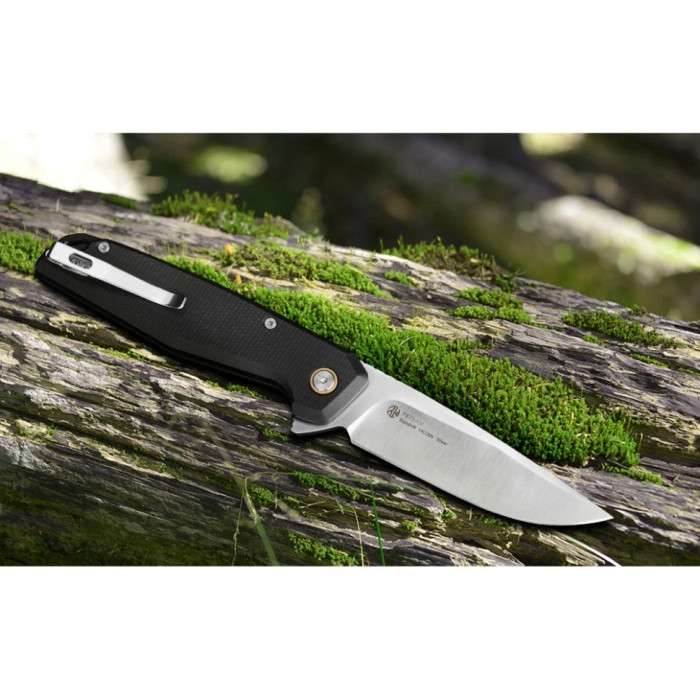 Нож складной Ruike P873-MB, (8.8 см)14C28N / G10 черный (P873-MB)