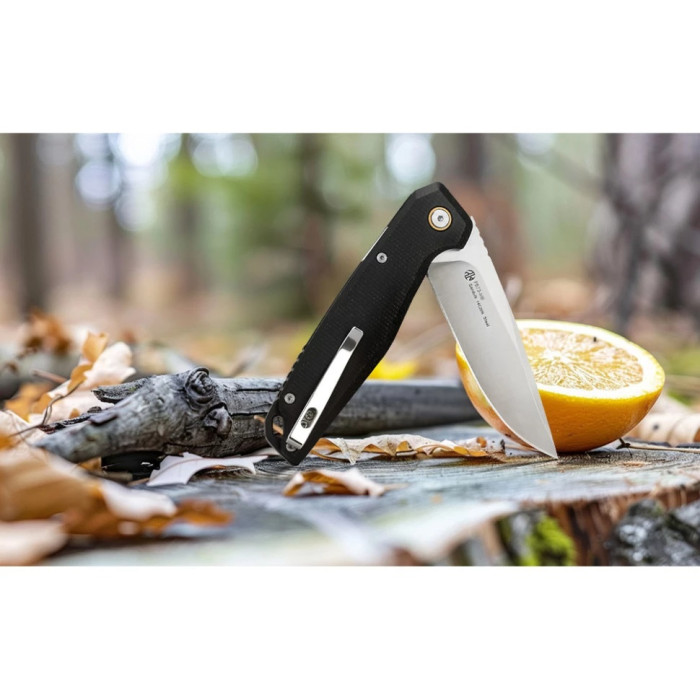 Нож складной Ruike P873-MB, (8.8 см)14C28N / G10 черный (P873-MB)