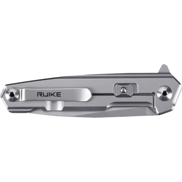 Ніж складаний Ruike P875-SZ, (8.9 см) 14C28N / steel 420 сірий (P875-SZ)