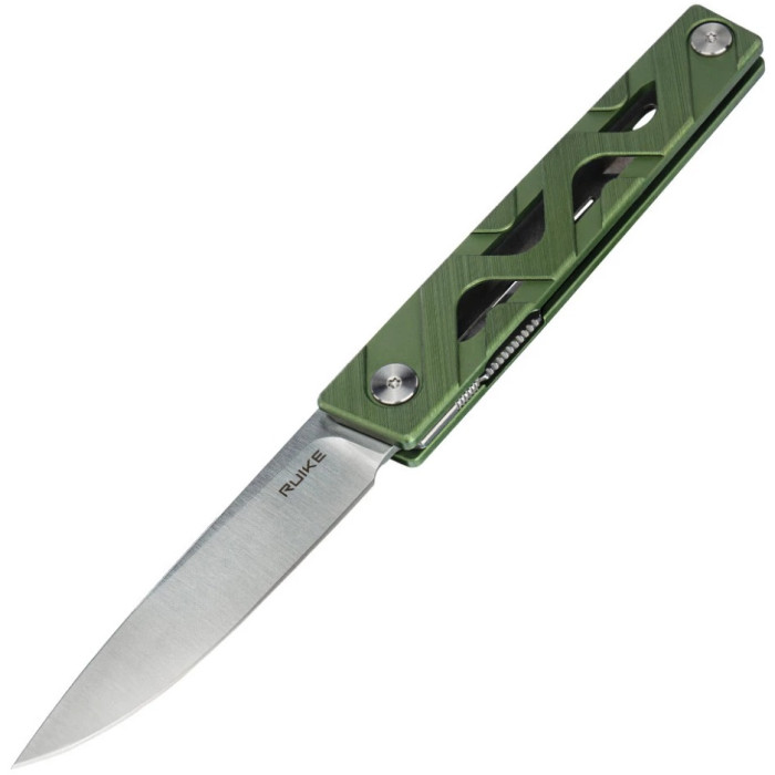 Ніж складаний Ruike P878-AG, (8.7 см) 14C28N / 6063Aluminum зелений (P878-AG)