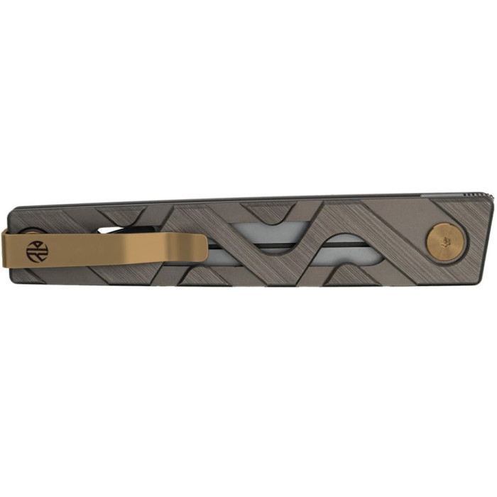 Ніж складаний Ruike P878-AK, (8.7 см) 14C28N / 6063Aluminum сірий (P878-AK)