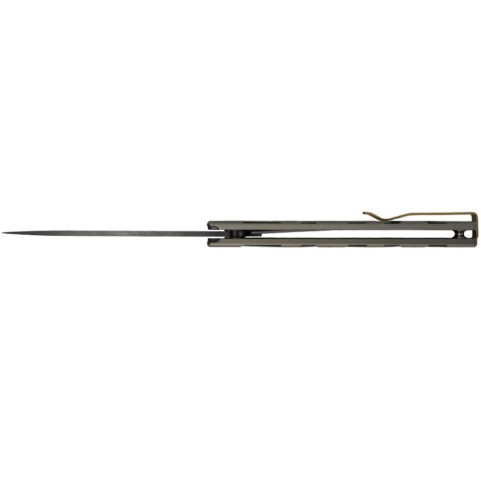 Ніж складаний Ruike P878-AK, (8.7 см) 14C28N / 6063Aluminum сірий (P878-AK)