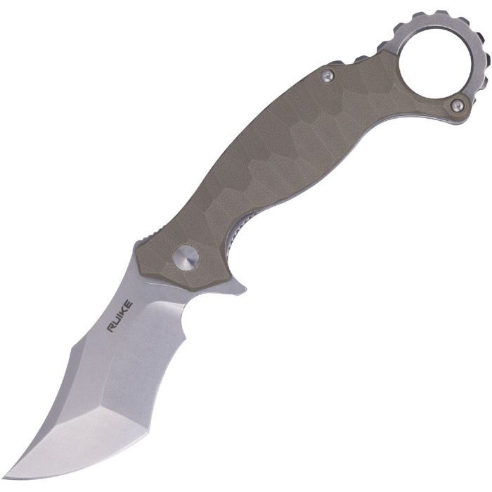 Ніж складаний Ruike P881-W, (7.6 см) 14C28N / G10 бежевий (P881-W)