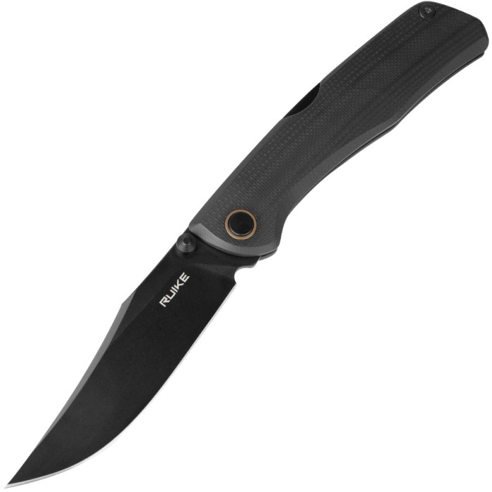 Ніж складаний Ruike P882-B, (8.5 см) 12С27 /  G10 чорний (P882-B)