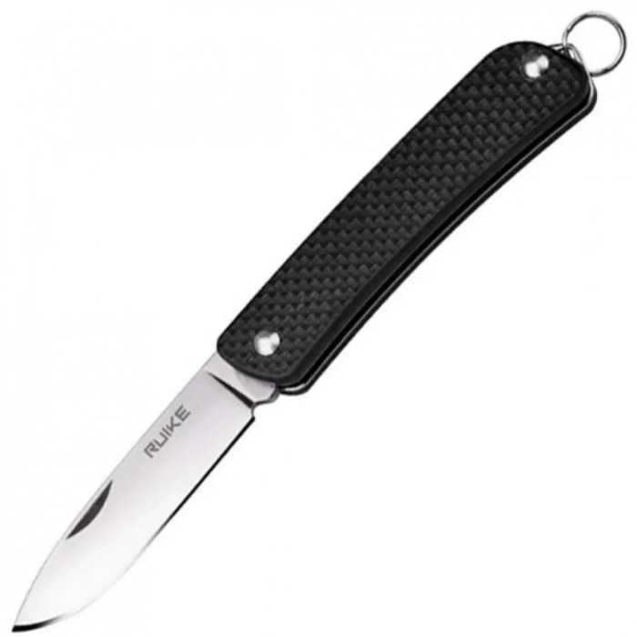 Нож многофункциональный Ruike Criterion S11, (5.3 см) 12C27 / G10 черный (S11-B)