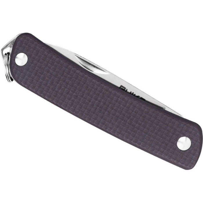 Нож многофункциональный Ruike Criterion S11, (5.3 см) 12C27 / G10 черный (S11-B)