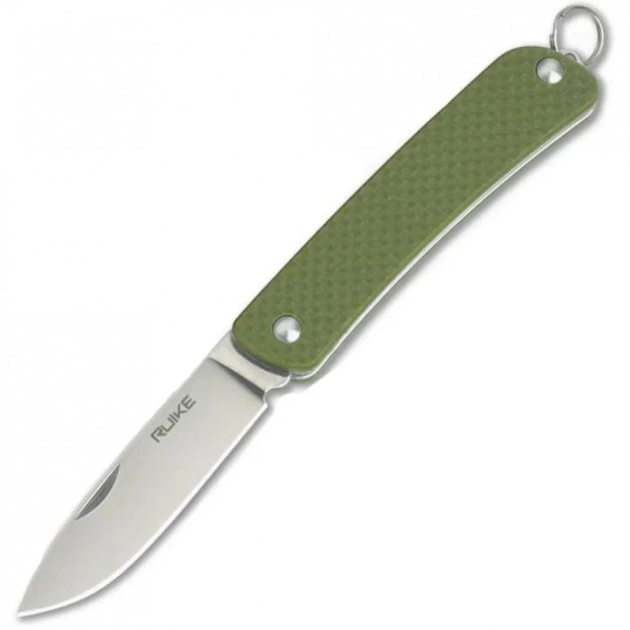 Ніж багатофункціональний Ruike Criterion S11, (5.3 см) 12C27 / G10 зелений (S11-G)